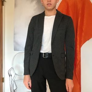 ZARA MAN checkered blazer
